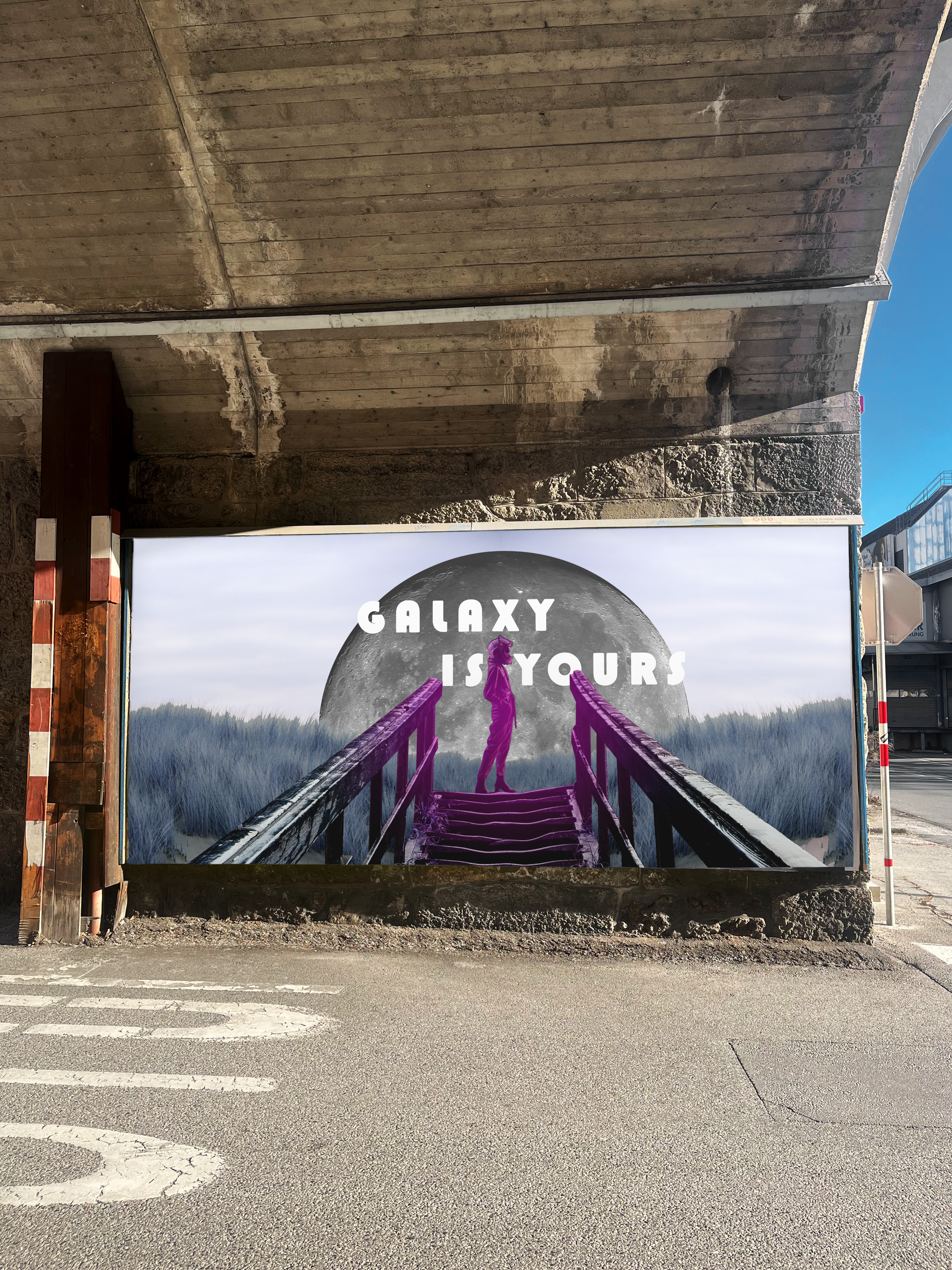 Illustration dans l'espace