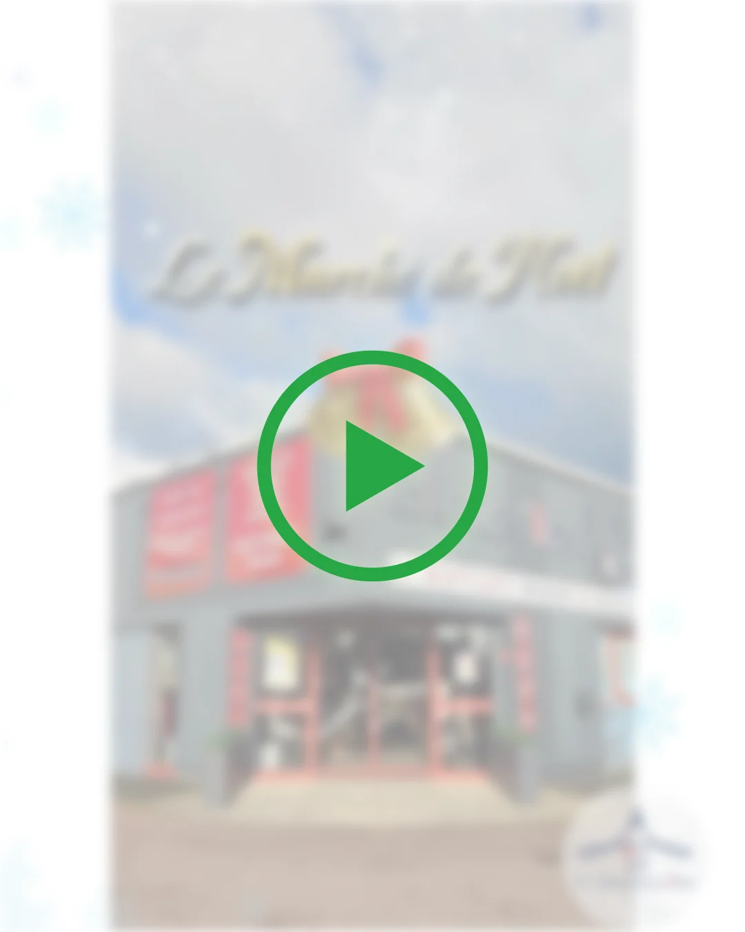 Vidéo de promotion de Noël